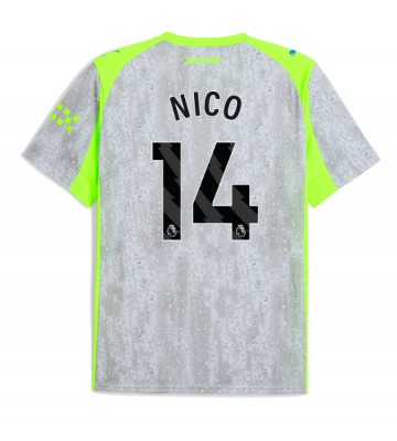 Manchester City Nico Gonzalez #14 Tredjetröja 2025-26 Kortärmad
